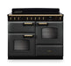 Falcon NGC Classic Deluxe 110cm Induction Range Cooker with Proving Drawer — Slate / Antique Brass