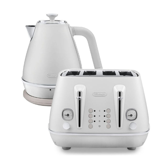 Toaster and Kettle Set Delonghi Distinta White — Folders