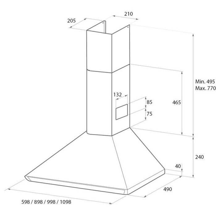 Falcon Classic 110cm Rangehood