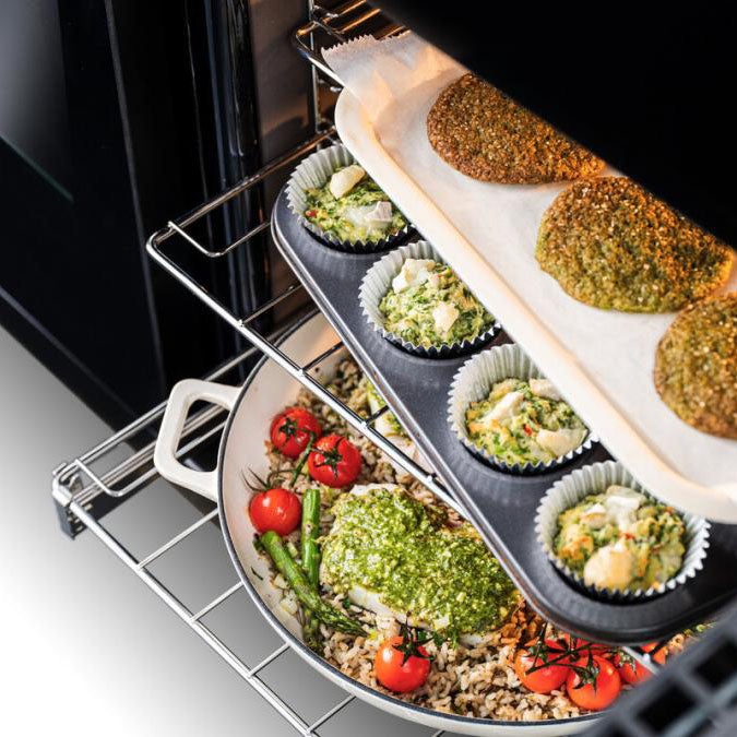 Falcon Edge Deluxe Black Glass Electric Induction Cooker