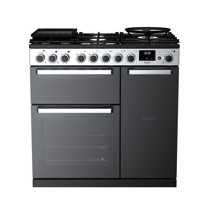 Falcon Edge Deluxe Black Glass Dual Fuel Cooker