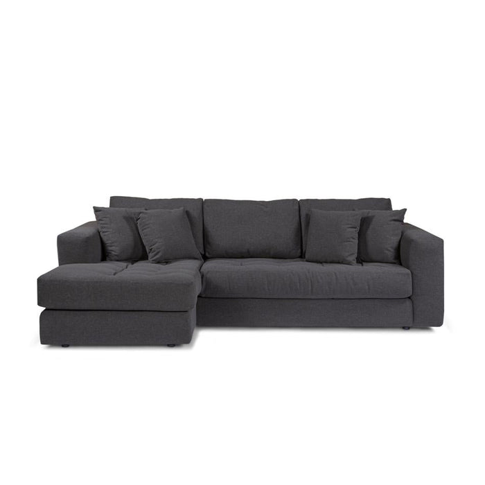 Furniture By Design Hugo 3 Seater Chaise - Dark Shadow FALHUG3SCDS_1