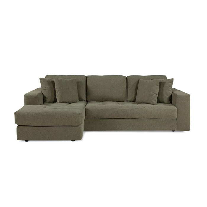 Furniture By Design Hugo 3 Seater Chaise - Pesto FALHUG3SCPE_1