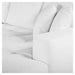 Furniture By Design Hugo 3 Seater Chaise - speckle White FALHUG3SCBW_4
