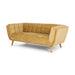 Furniture By Design Towelie 3 Seater Dijon Yellow PLTOW3SS 2