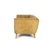 Furniture By Design Towelie 3 Seater Dijon Yellow PLTOW3SS 3