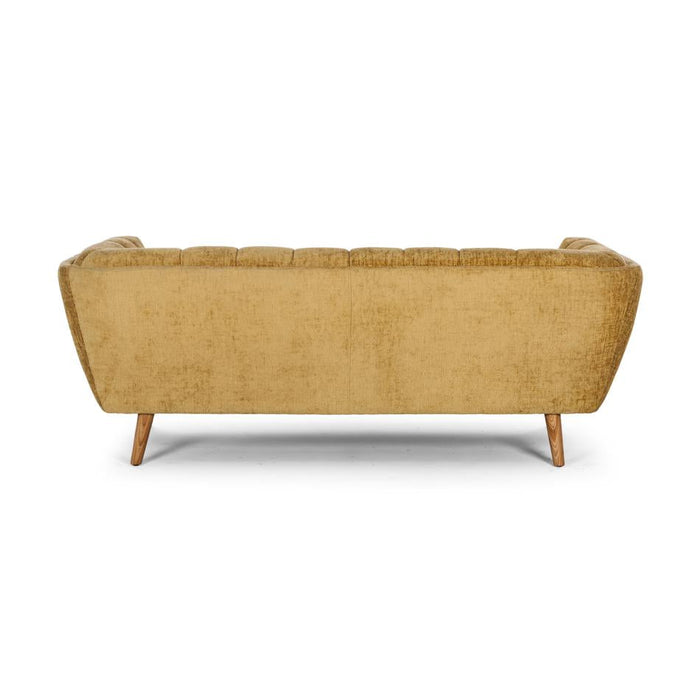 Furniture By Design Towelie 3 Seater Dijon Yellow PLTOW3SS 4