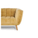 Furniture By Design Towelie 3 Seater Dijon Yellow PLTOW3SS 5