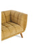 Furniture By Design Towelie 3 Seater Dijon Yellow PLTOW3SS 6