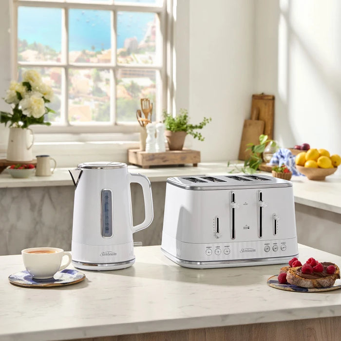 Sunbeam French Riviera Kettle White KEM8107WH