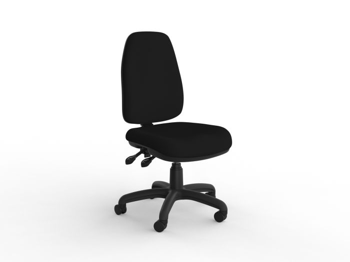 Knight Group Mozart 3 Mega Luxe Plus Highback Chair Black 1