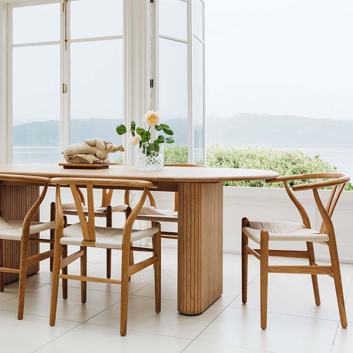 Palliser & Wishbone Six Seat Dining Suite