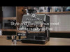 Delonghi La Specialista Arte Manual Espresso Coffee Machine EC9155W_video