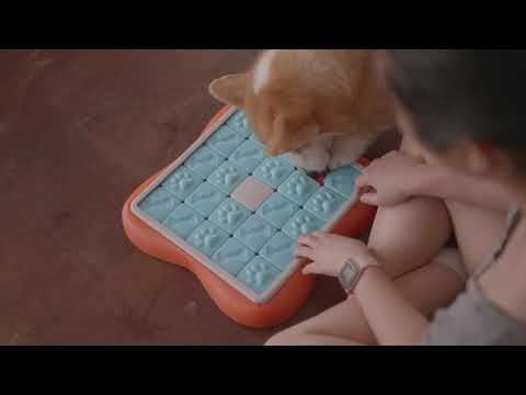 Nina Ottosson Challenge Slider Interactive Treat Puzzle Dog Toy 7