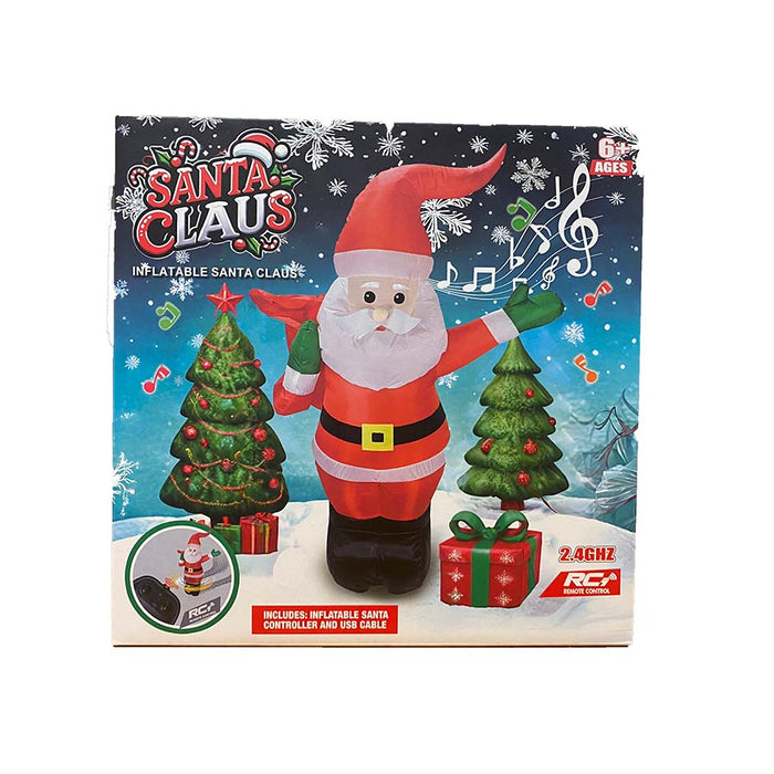 Inflatable Santa Claus With Music