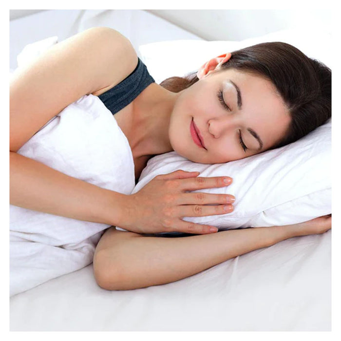 Sleepmaker Comfort Fusion Gel Memory Foam Mid Profile Pillow-3