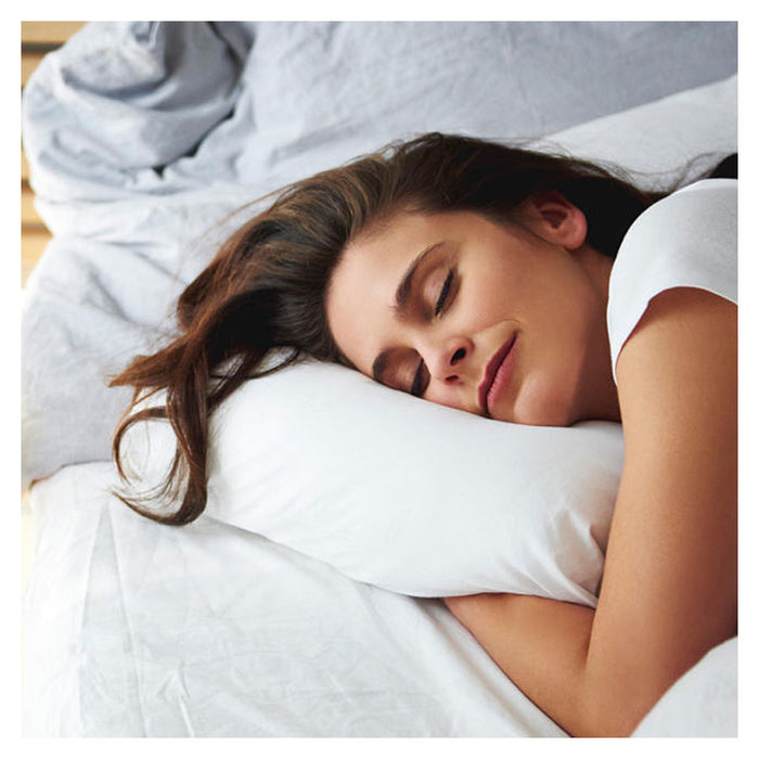 Sleepmaker Comfort Fusion Gel Memory Foam Low Profile Pillow-3