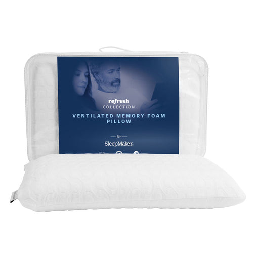 Sleepmaker Refresh Classic Low Profile Pillow