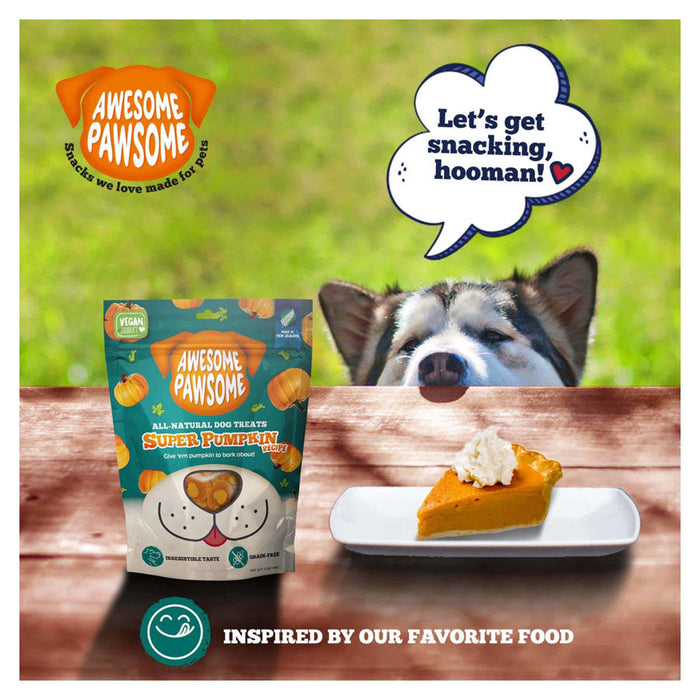 Awesome Pawsome Super Pumpkin Dog Treats 4
