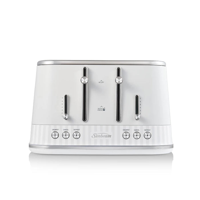 Sunbeam French Riviera Toaster White TAM8104WH