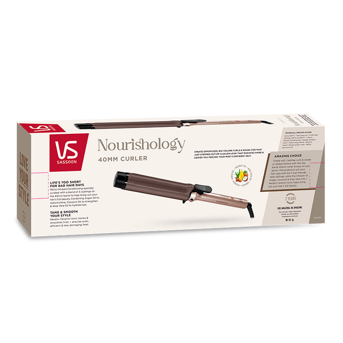 VS Sassoon Nourishology 40mm Curler VSC40A
