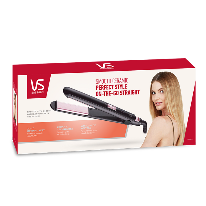 VS Sassoon Smooth Ceramic Straightener VSS247A