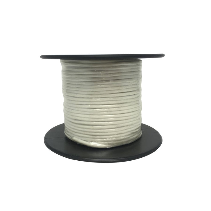White Light Duty Hook-up Wire - 25m - Folders