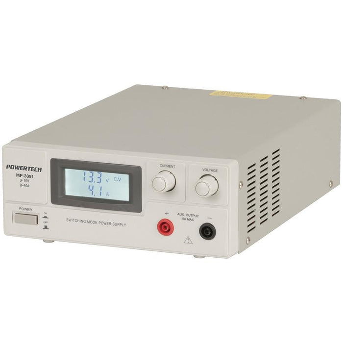 0-15VDC 0-40A Regulated Switchmode Laboratory Power Supply - Folders