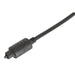 0.5m TOSLINK Fibre Optic Audio Cable - Folders
