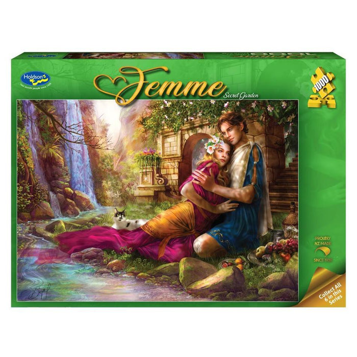 Holdson Bargain Puzzle -  Femme, 1000pc (Secret Garden) 03733FSG