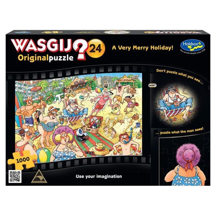 Holdson Puzzle - Wasgij Original 24 1000pc (A Very Merry Holiday!)