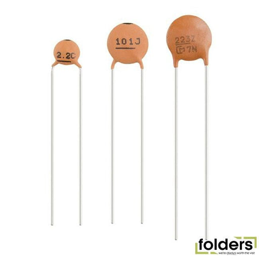 50vdc ceramic capacitors - Folders