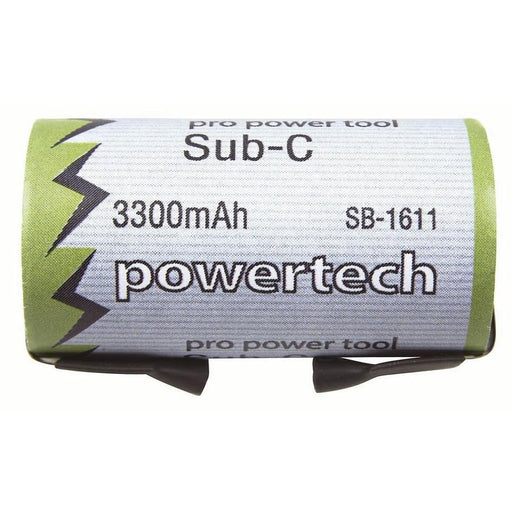 1.2V High Discharge 3300mAh Sub C Ni-MH Battery - Folders