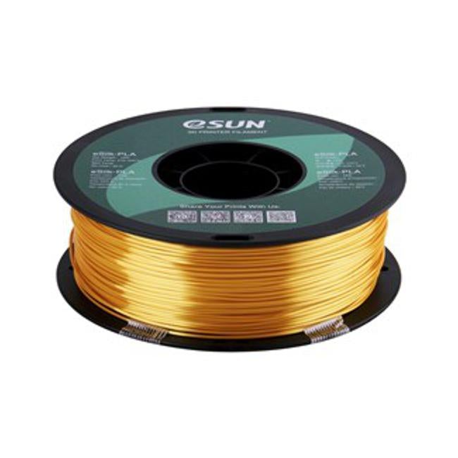 1.75Mm Gold Esun Esilk Filament 1Kg Roll