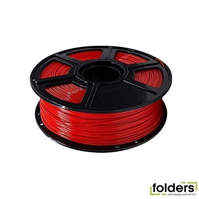 1.75mm red flashforge pla filament 600g roll - Folders