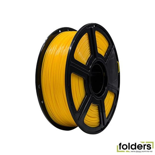 1.75mm yellow flashforge pla filament 600g roll - Folders
