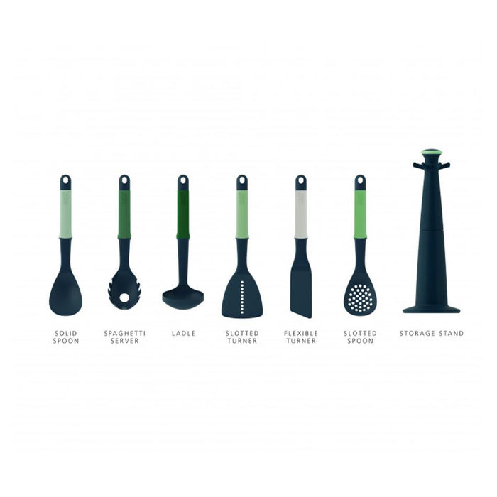 Joseph Joseph 6 Piece Utensil Carousel Sage 10540