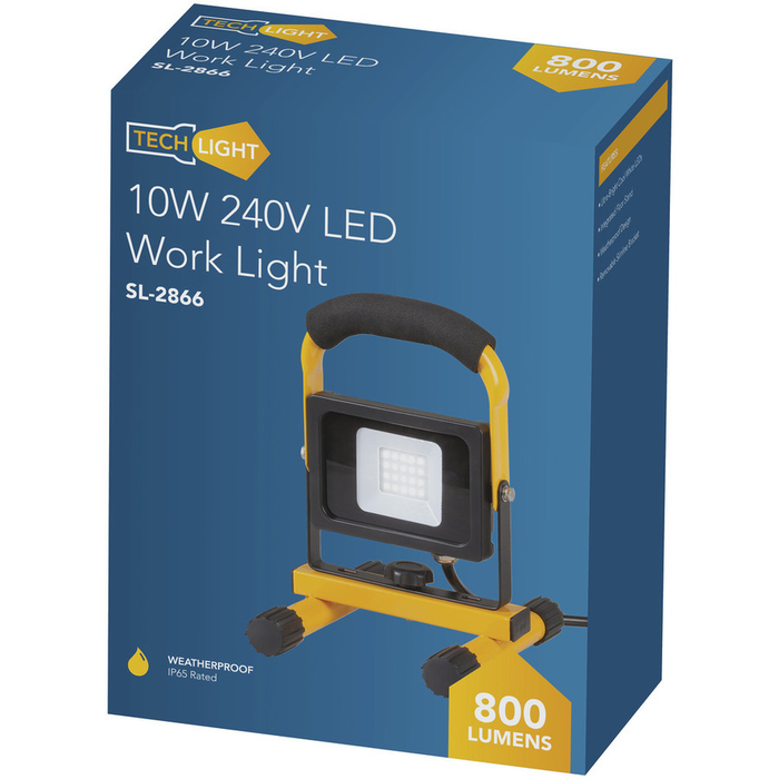 10W 240V LED Work Light - Folders