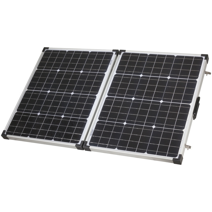 110W Folding Solar Panel and Charge Controller - Folders