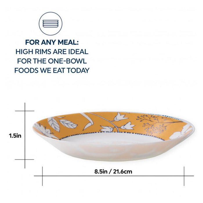 Corelle Everyday 21.6cm Meal Bowl 4pk Rutherford 1143197