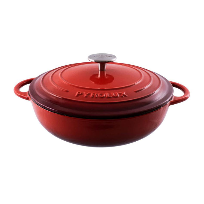 Pyrolux Pyrochef 28Cm/4L Round Chef Pan Chilli Red 11798