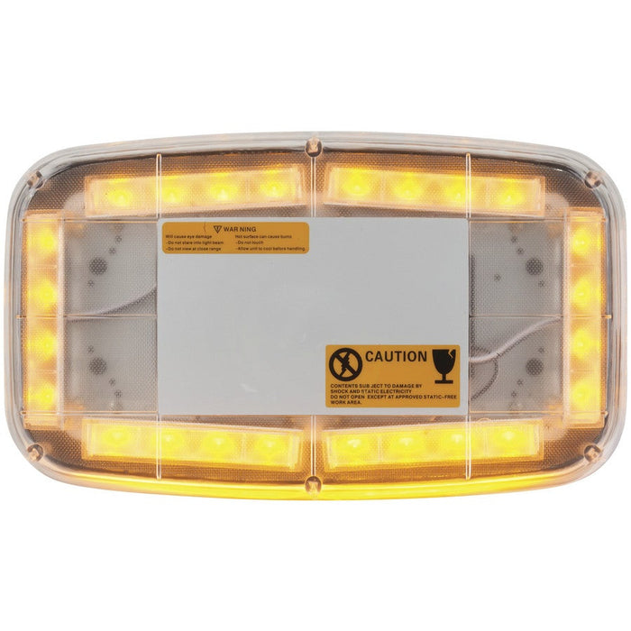 12/24VDC LED Strobe light with magnetic/permanent base - Folders