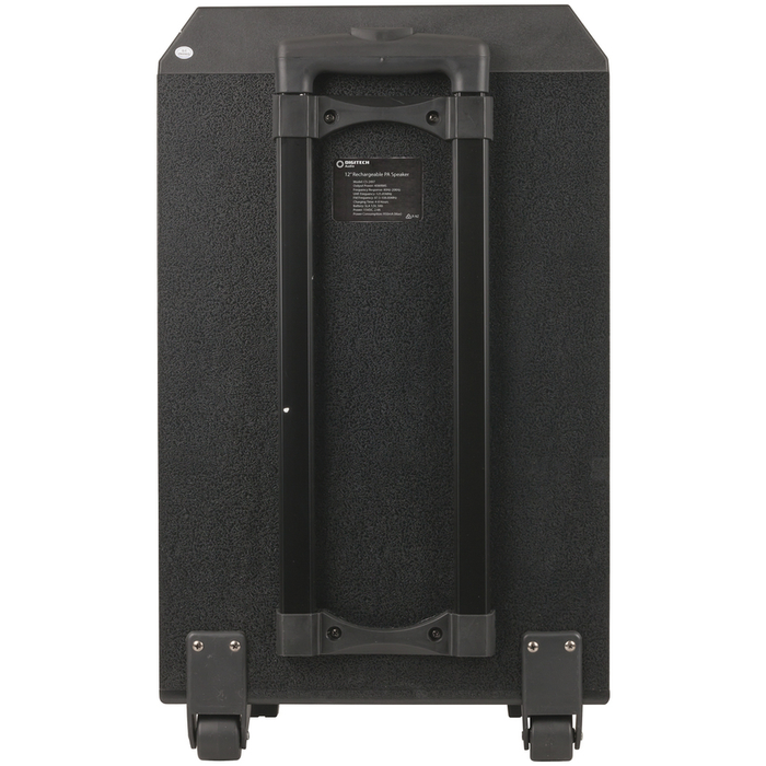 12" Rechargeable PA Speaker with Wireless Microphone - Folders