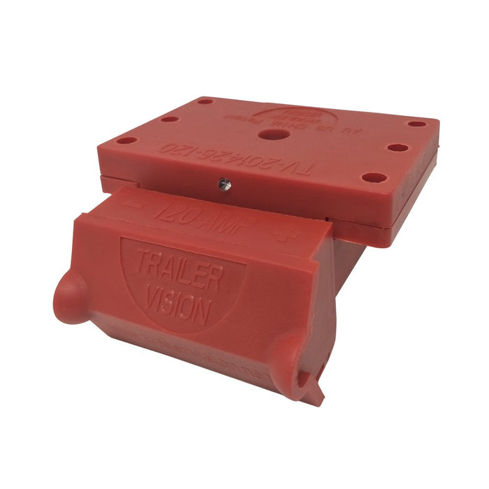 120A Chassis Mount Anderson Adaptor Red - Folders