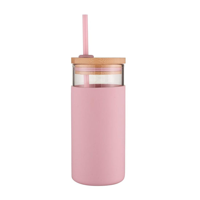 Avanti Glass Smoothie Tumbler - 500Ml - Pink 12438