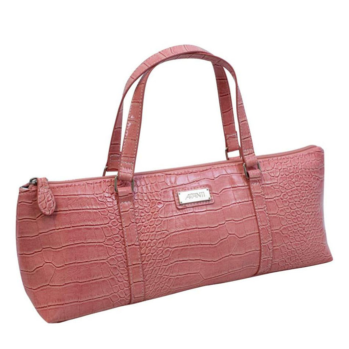 Avanti Insulated Wine Purse - Pink Crocodile 12499