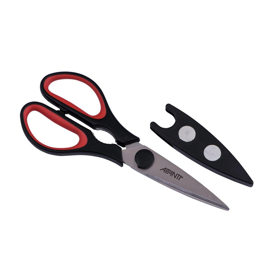 Avanti S/S Kitchen Scissors With Magnetic Sheath 12602 1