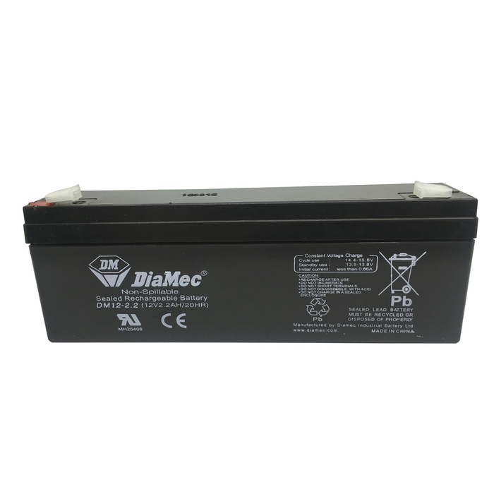 12V 2.2Ah SLA Battery - Folders