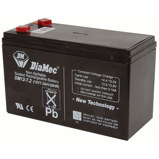 12V 7.2Ah SLA Battery - NBN Back-up Battery - Folders