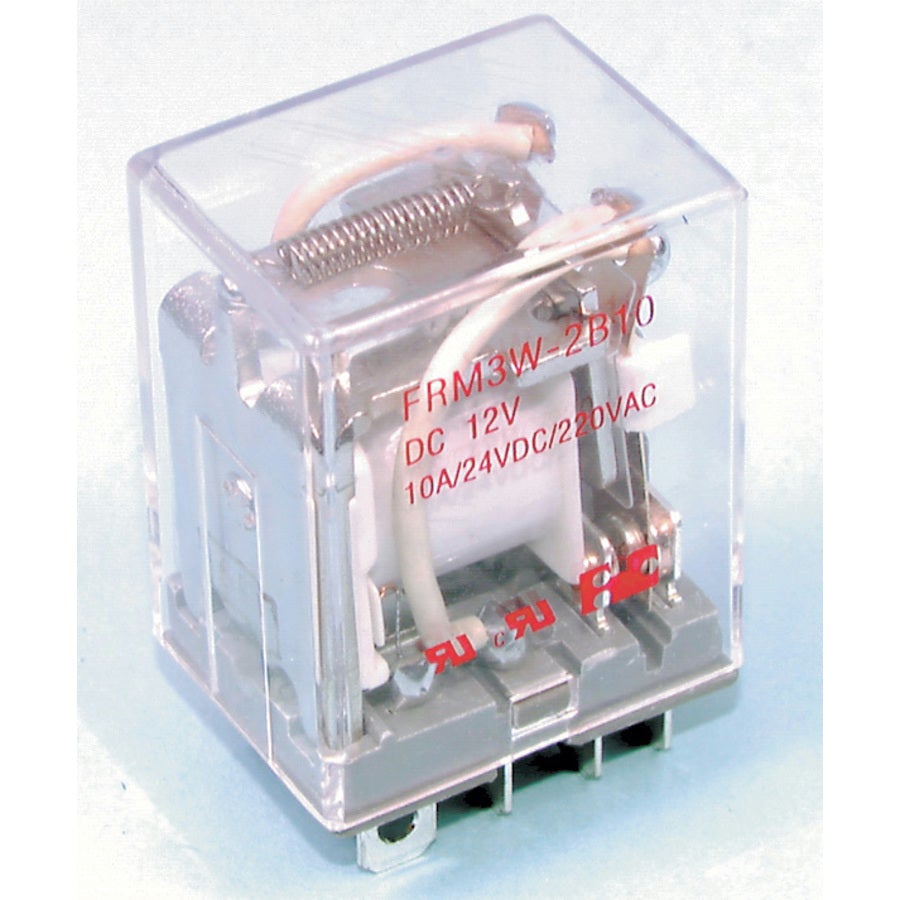 12V DPDT Power Relay - Folders 10A 240VAC/24VDC